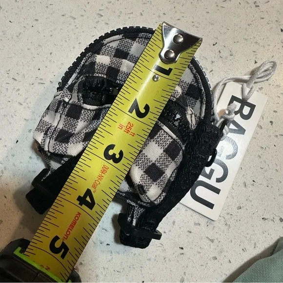 NEW! BAGGU gingham mini and green crescent mini bags - both new with tags! - Picture 11 of 16